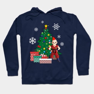 Krillin Around The Christmas Tree Hoodie